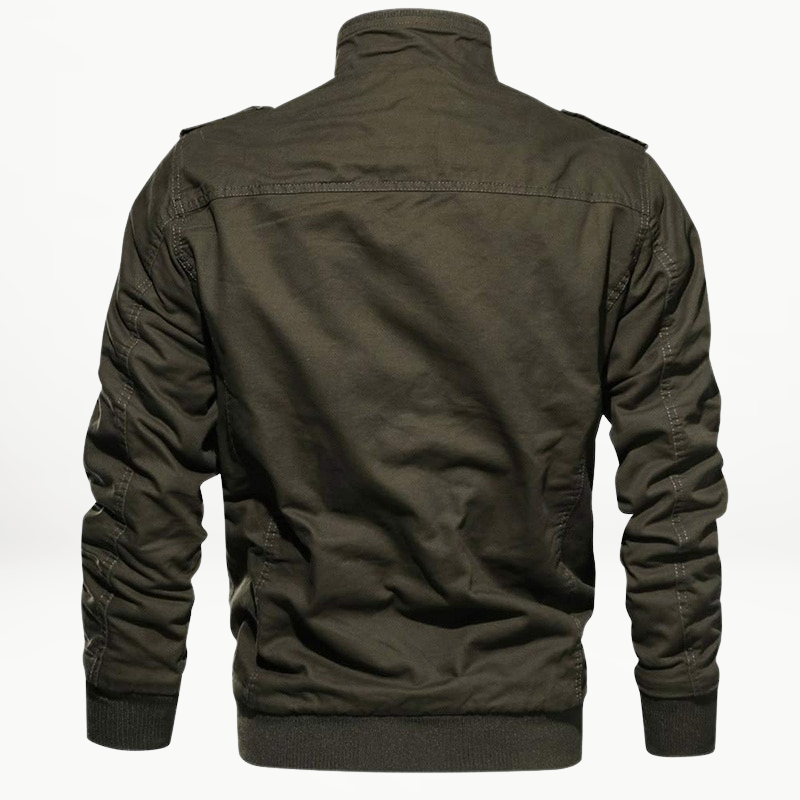 Vincent | Stylish Fleece Lining Military Jacket