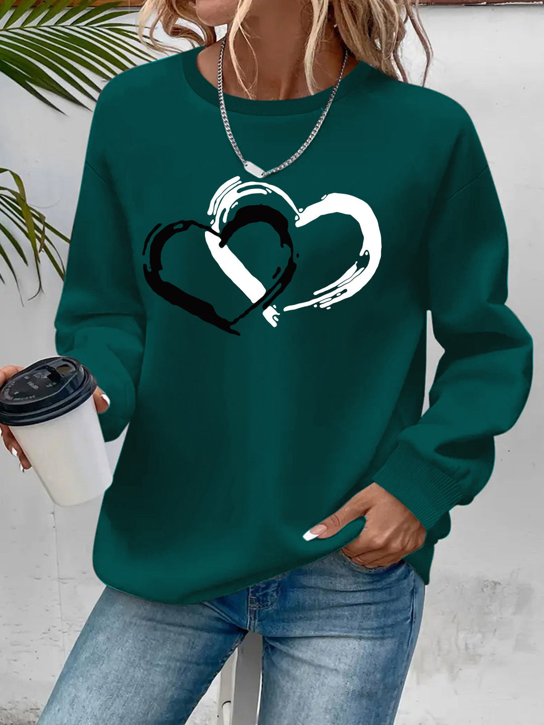 Sharlyn - Elegant Heart Sweater