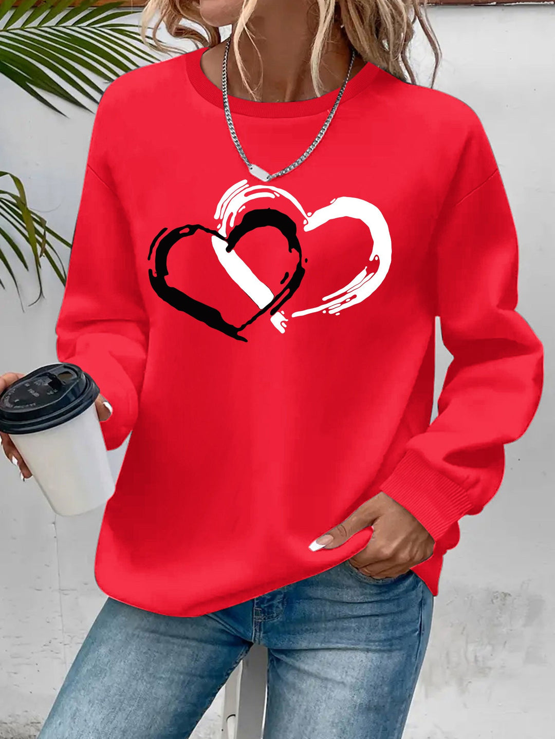 Sharlyn - Elegant Heart Sweater