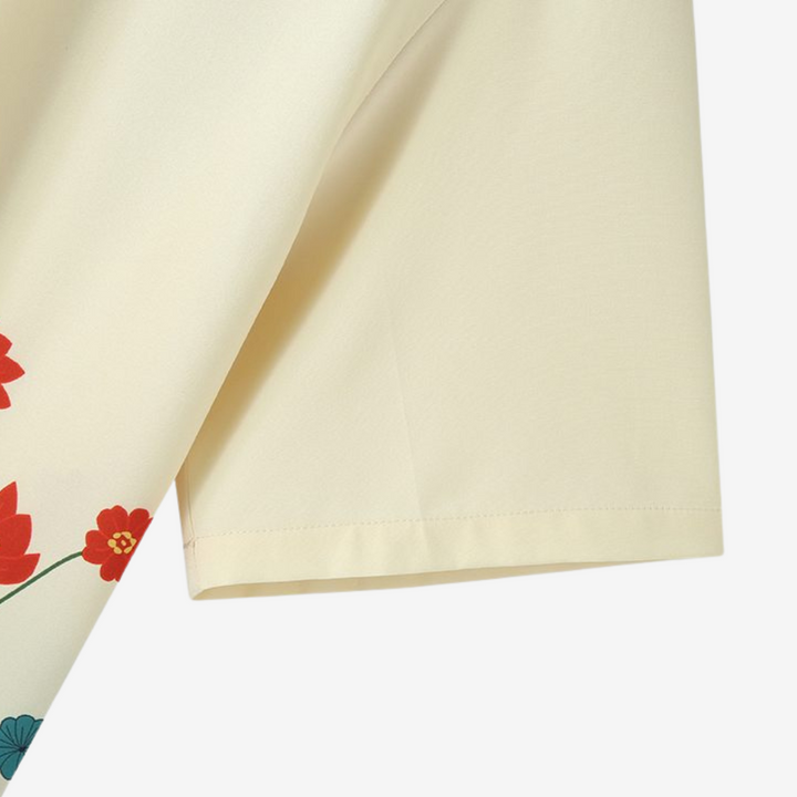 Jessica | Stylish Floral Button-Up Shirt