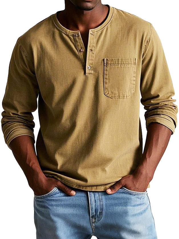 Ellis Vintage Henley Shirt