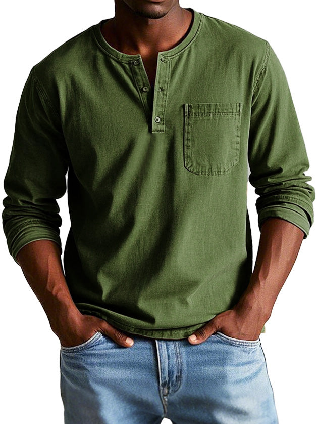 Ellis Vintage Henley Shirt