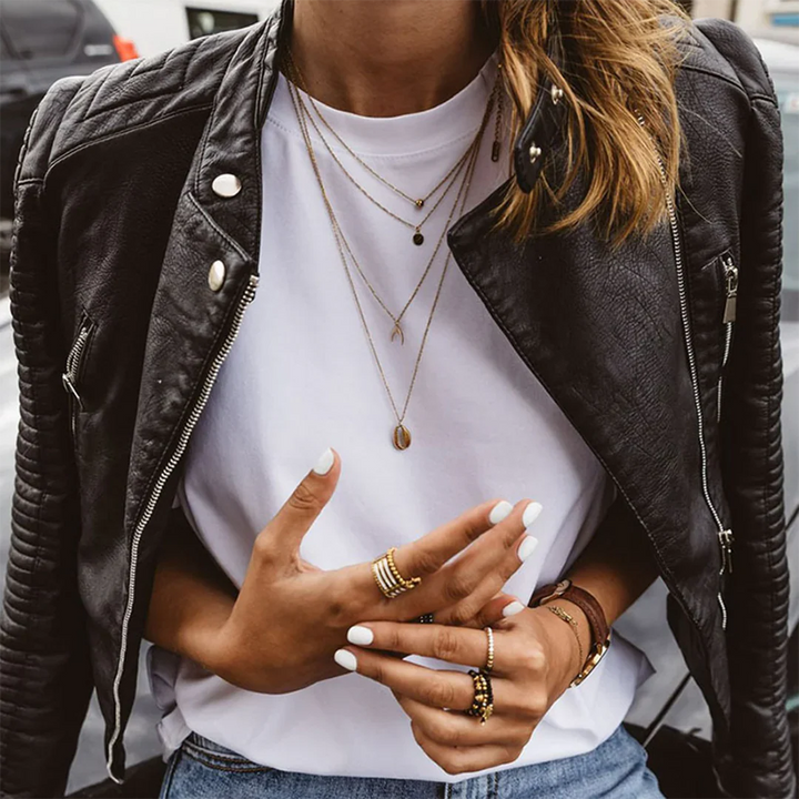 Rosie | Stylish Biker Leather Jacket