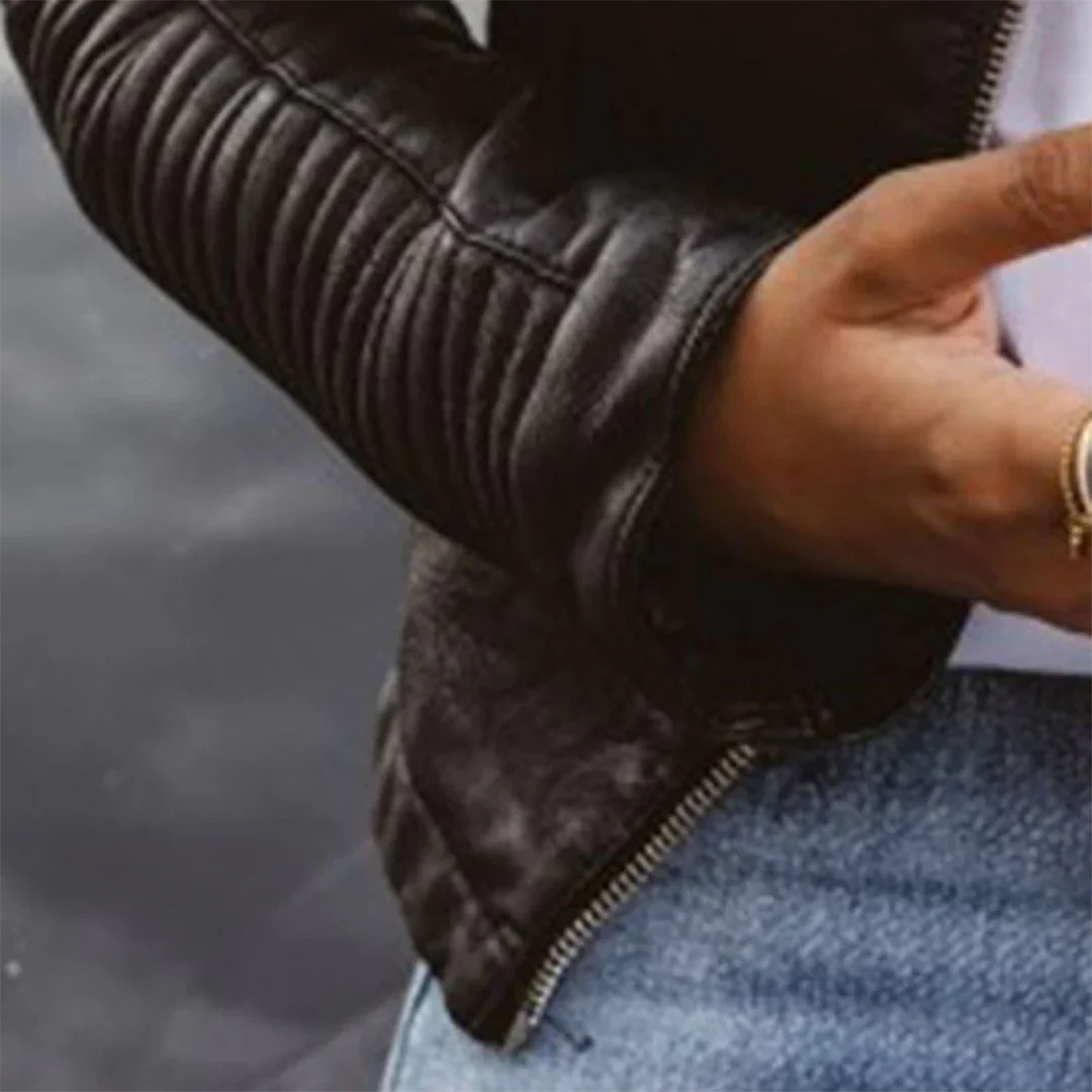 Rosie | Stylish Biker Leather Jacket