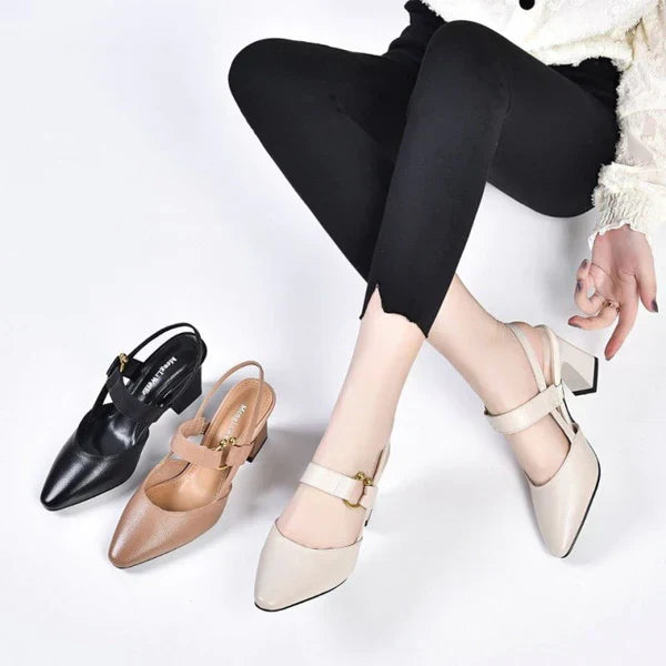 Eloise™ | Stylish Heeled Slingback Pumps