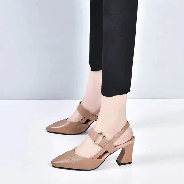 Eloise™ | Stylish Heeled Slingback Pumps