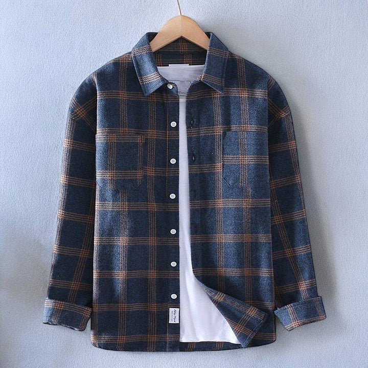 Noah | Stylish Checkered Button-Down Shirt