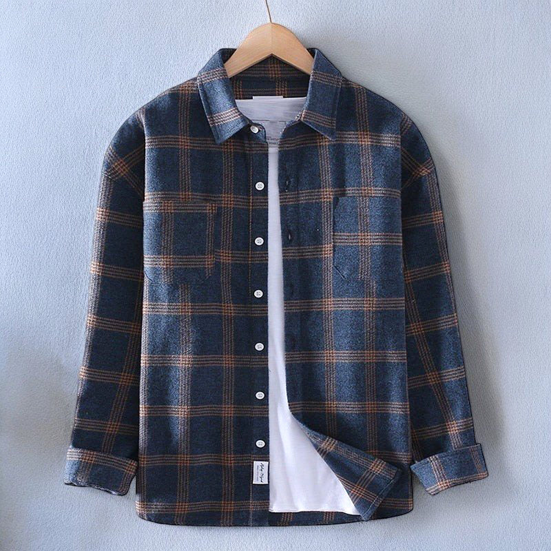 Noah | Stylish Checkered Button-Down Shirt