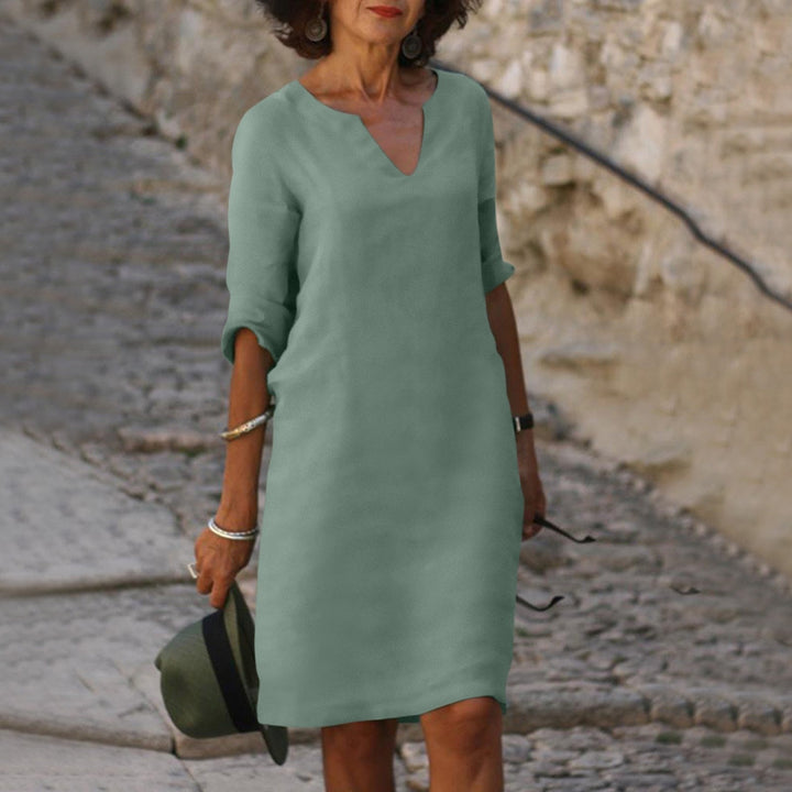 Jocelyn | Stylish V-Neck Dress