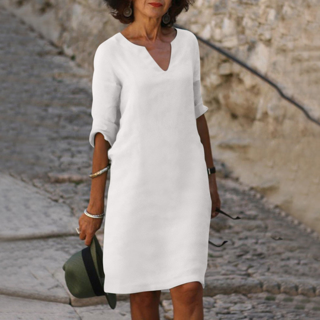 Jocelyn | Stylish V-Neck Dress
