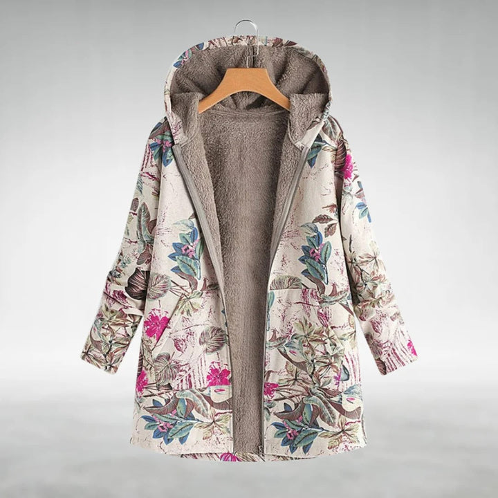 Aurora | Warm Fit Floral Fleece Jacket