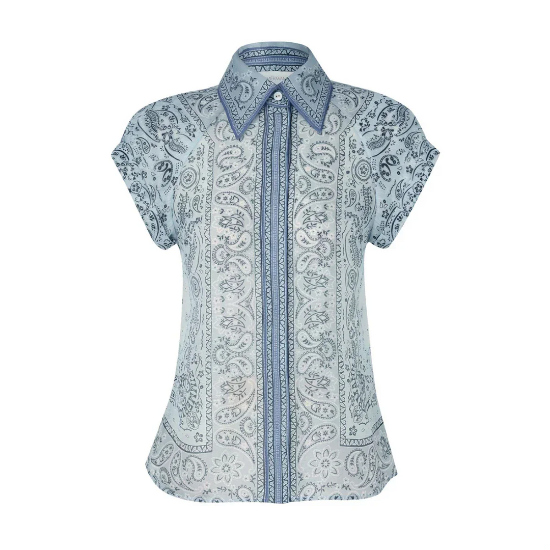 Lucia™ | Button-Down Belted Waist Dress