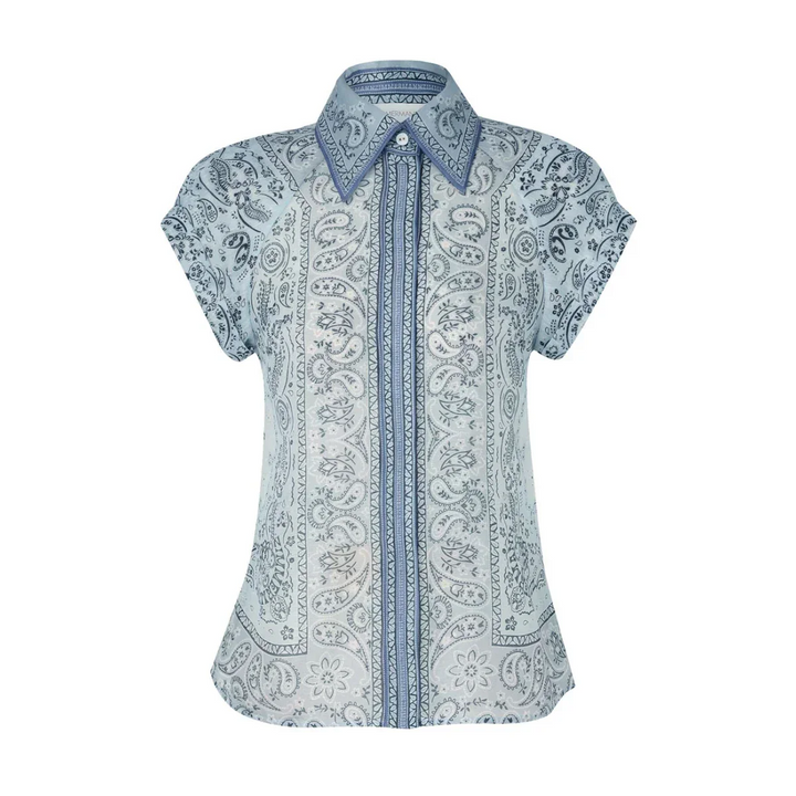 Lucia™ | Button-Down Belted Waist Dress