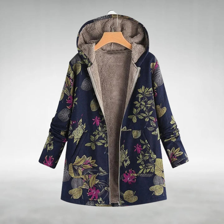 Aurora | Warm Fit Floral Fleece Jacket