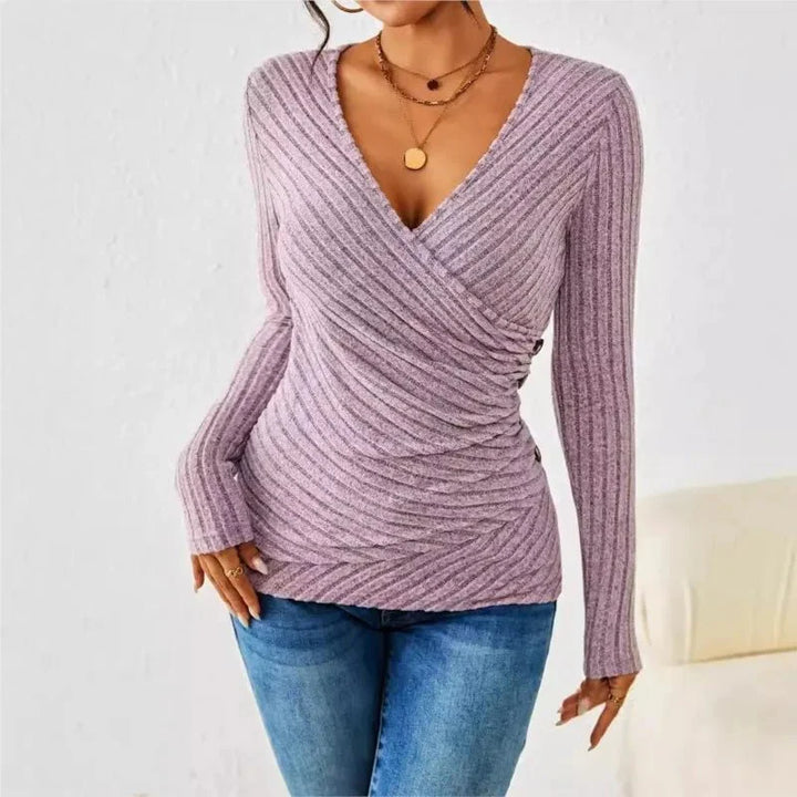 Solene | Tummy Tucking Long Sleeve Top