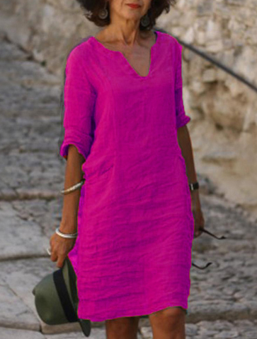 Jocelyn | Stylish V-Neck Dress