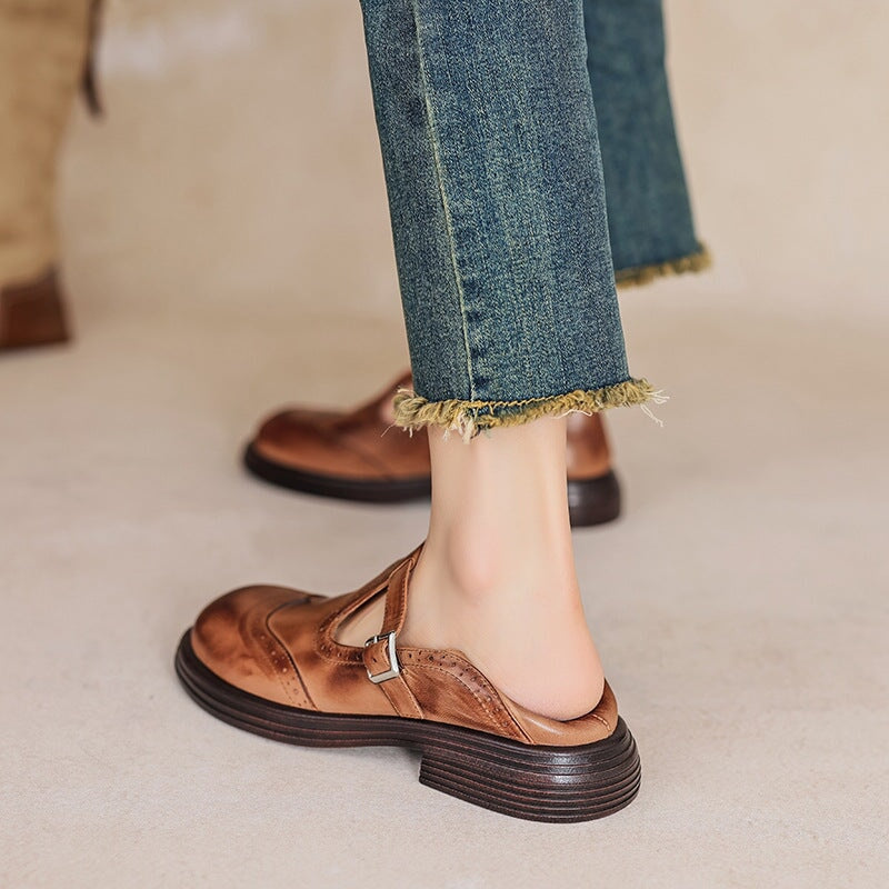 RILEY | ELEGANT MARY JANES MADE OF LEATHER
