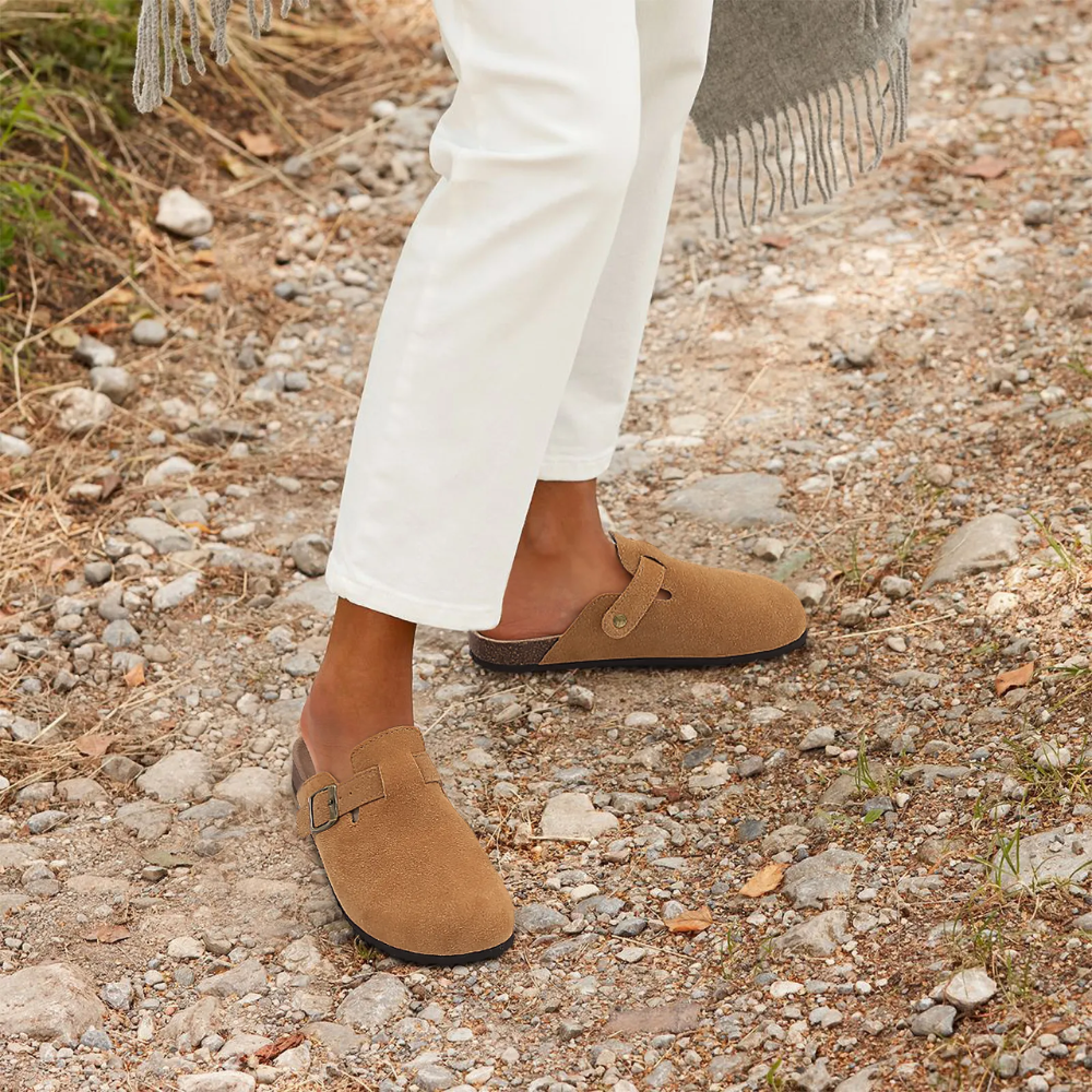 Camila™ | Stylish Cork Slip-On Slippers
