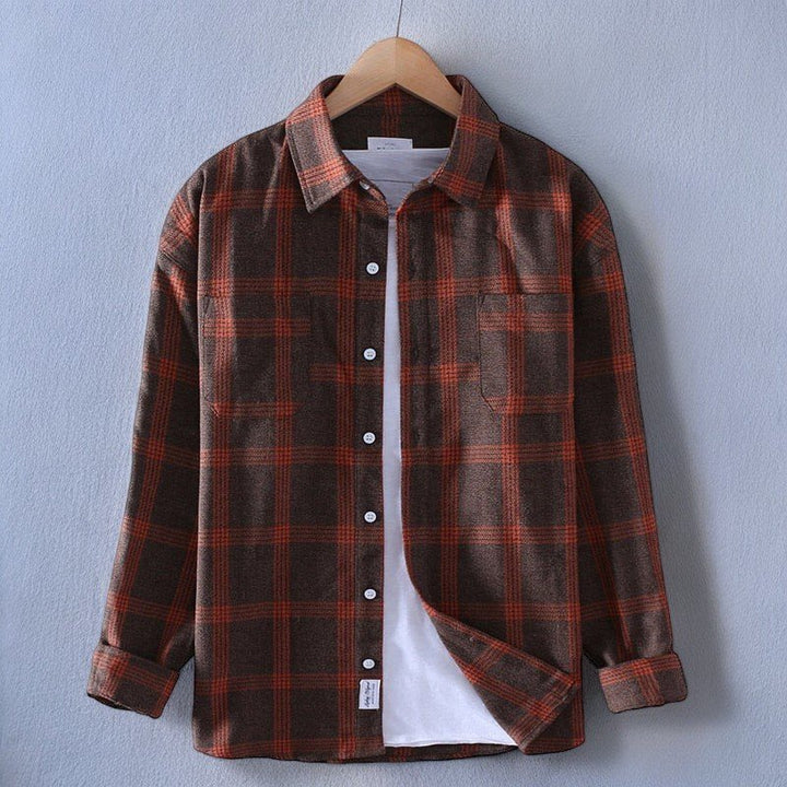 Noah | Stylish Checkered Button-Down Shirt