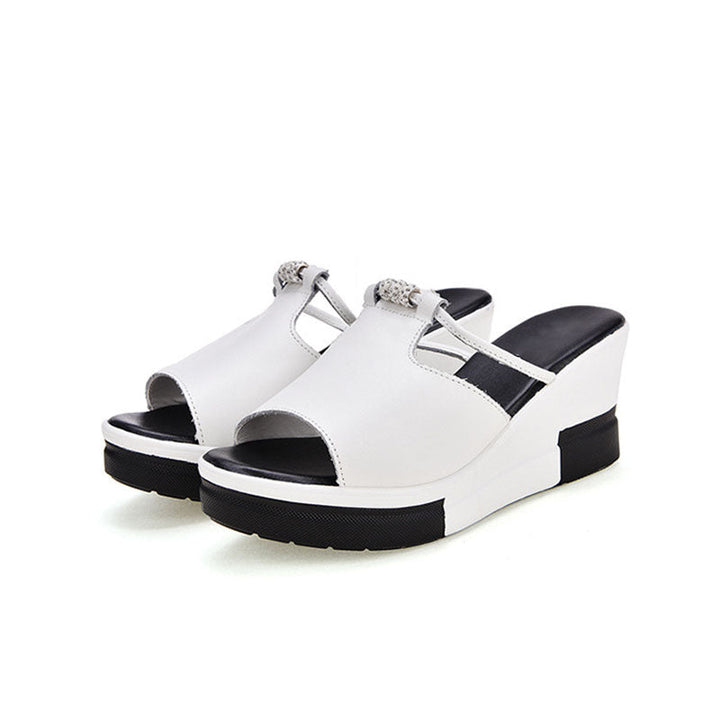 Addison | Stylish Wedge Slip-On Sandals