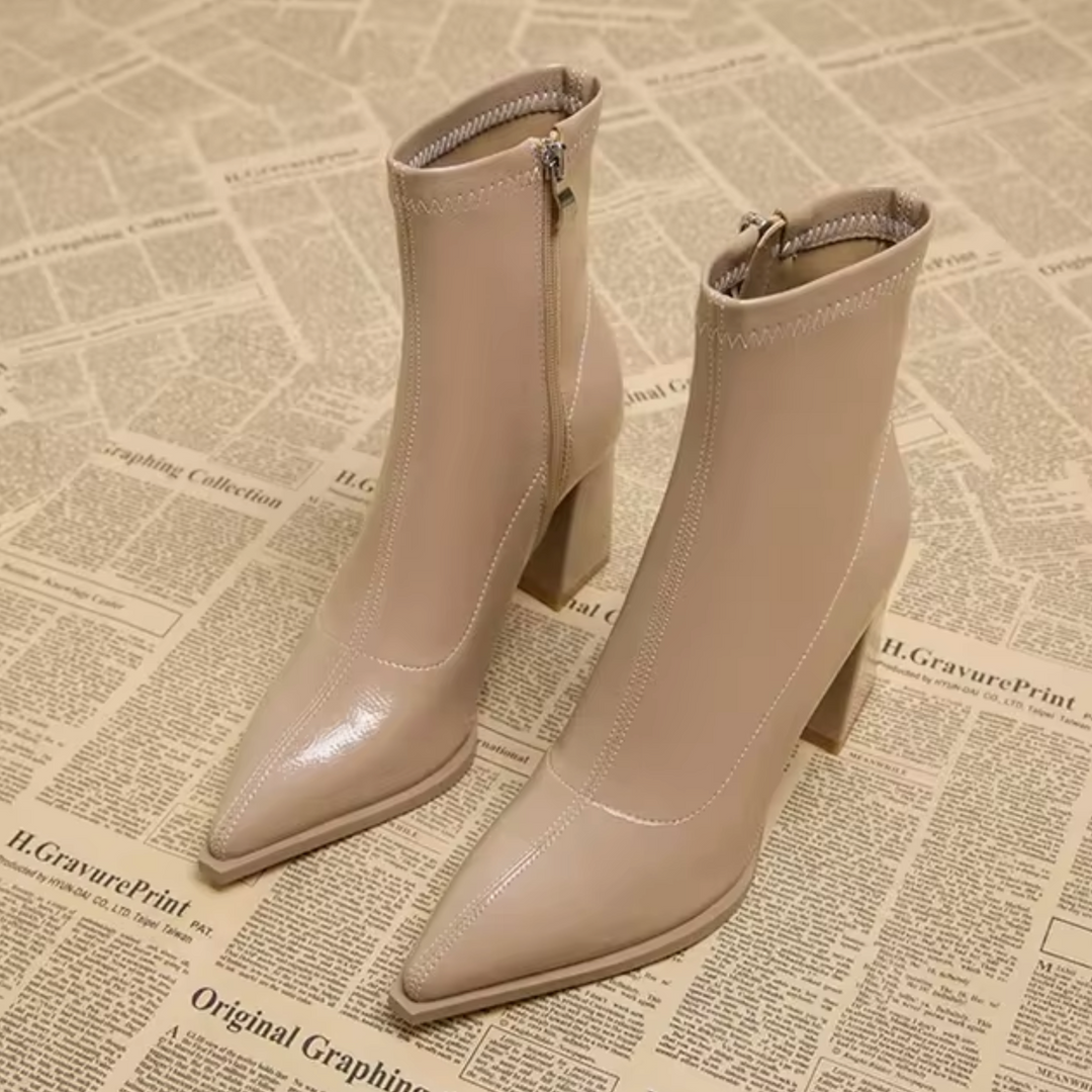 Gabriella | Chic Pointed Toe Ankle Boots
