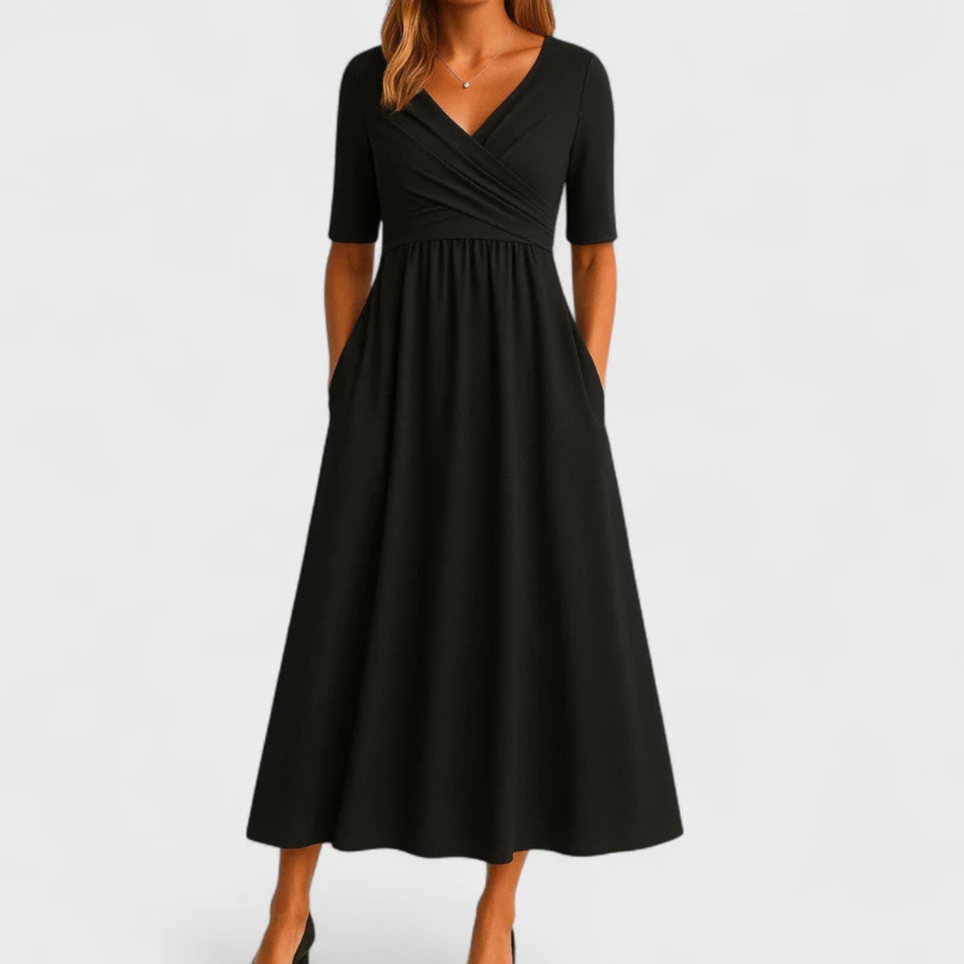 Maple® | Elegant Dress with Tummy Coverage