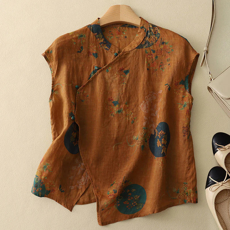 AMARA - LINEN TOP