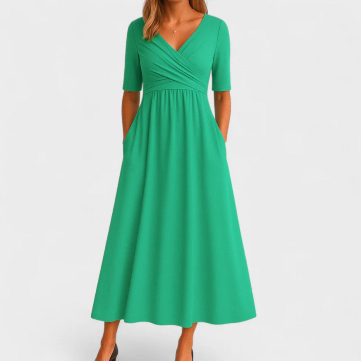 Maple® | Elegant Dress with Tummy Coverage