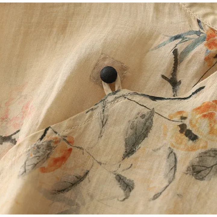 AMARA - LINEN TOP