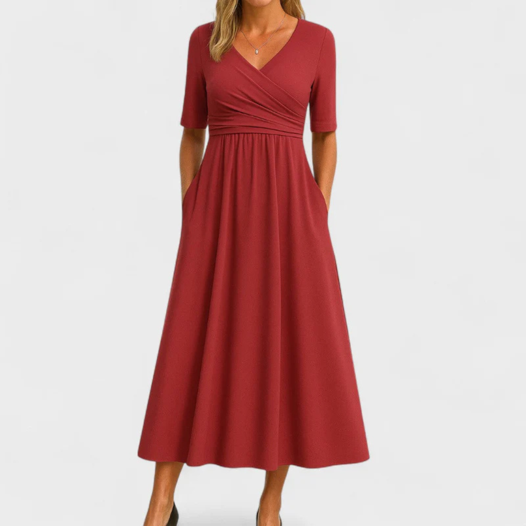 Maple® | Elegant Dress with Tummy Coverage