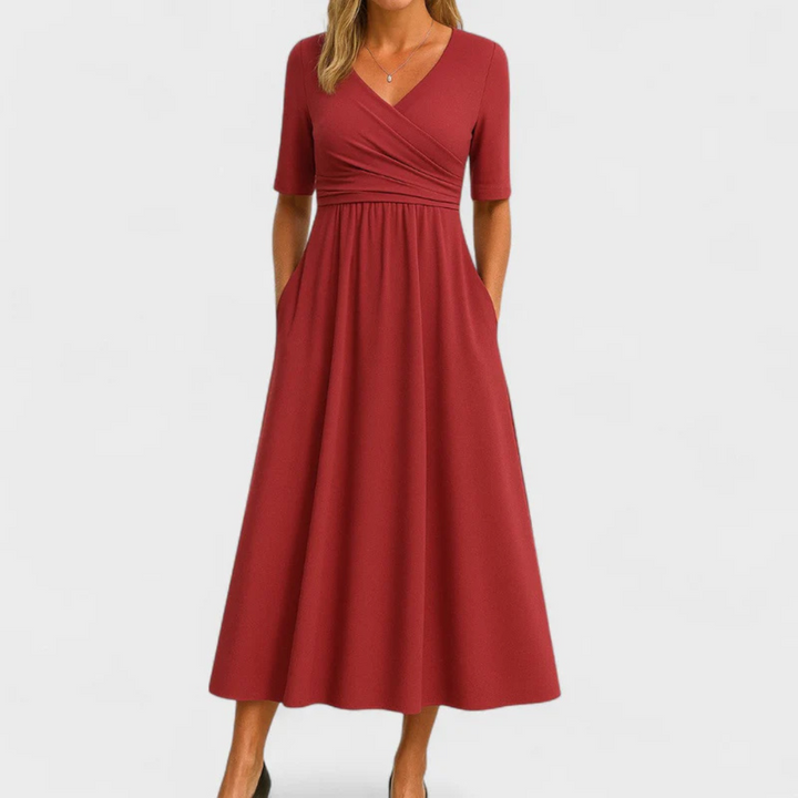Maple® | Elegant Dress with Tummy Coverage