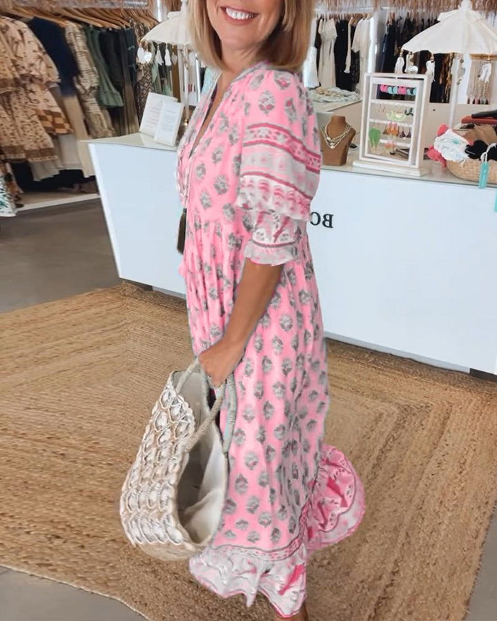 Alma | Patterned Dress That Makes You Feel Lively