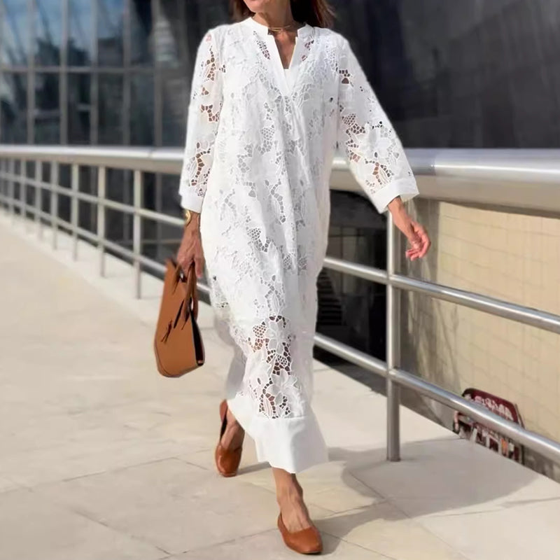 Juliet™ | Elegant Cotton Summer Dress
