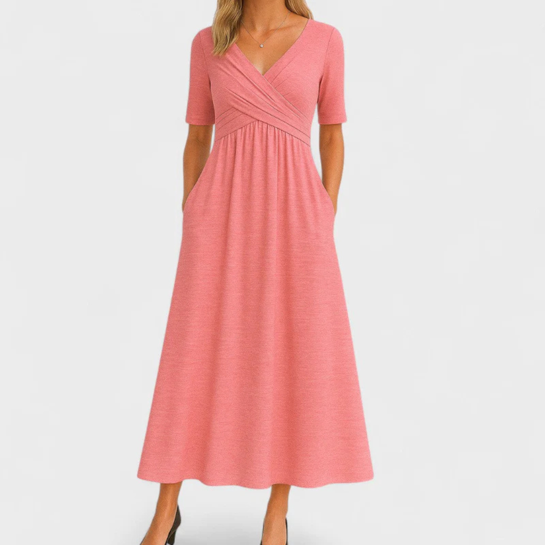 Maple® | Elegant Dress with Tummy Coverage