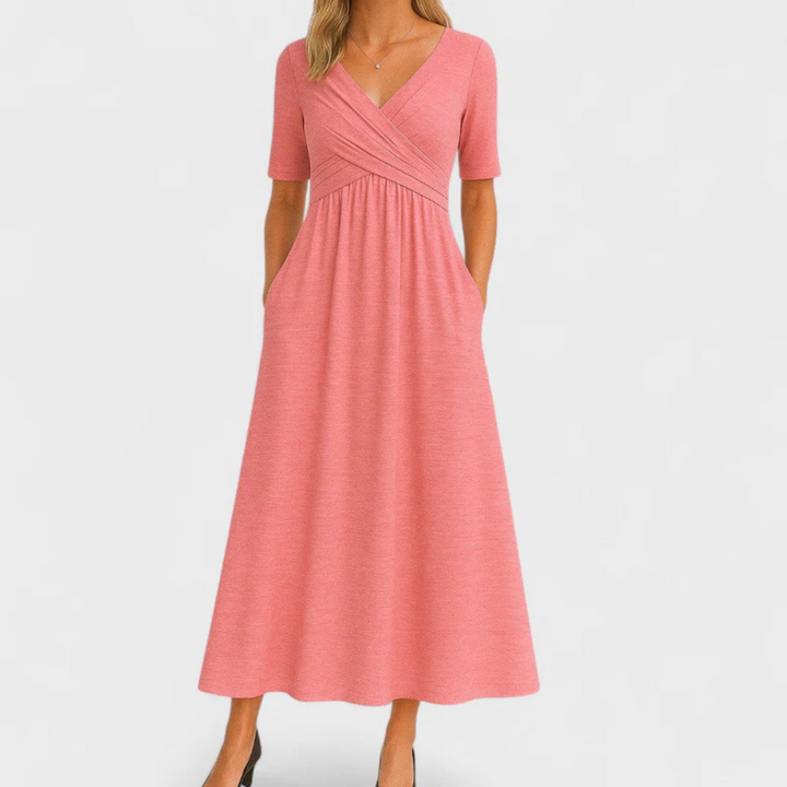 Maple® | Elegant Dress with Tummy Coverage
