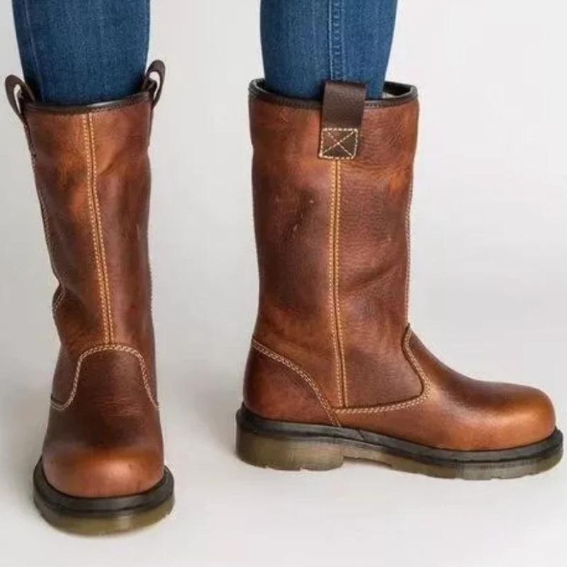 Mia | Leather Winter Boots