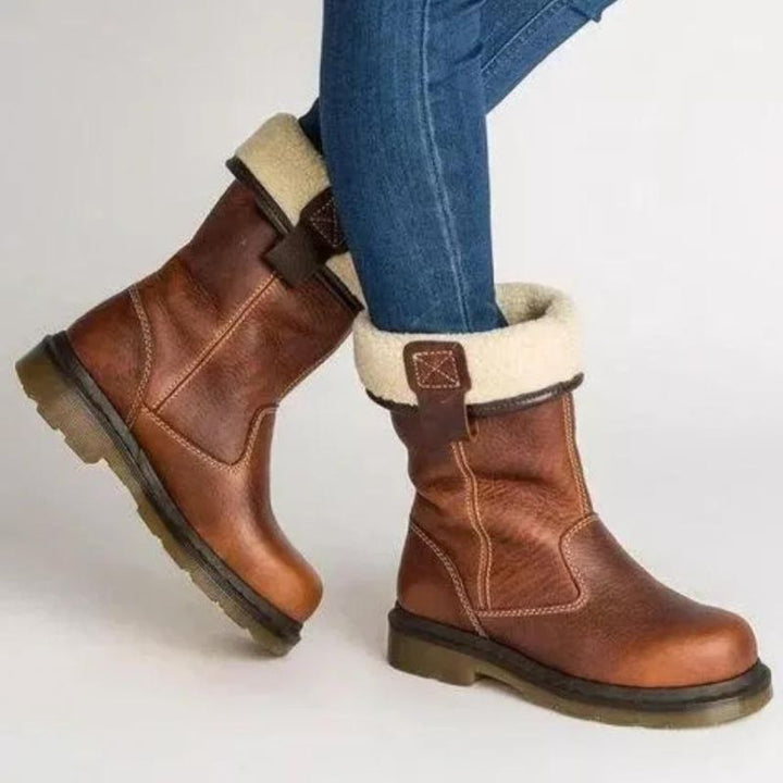 Mia | Leather Winter Boots