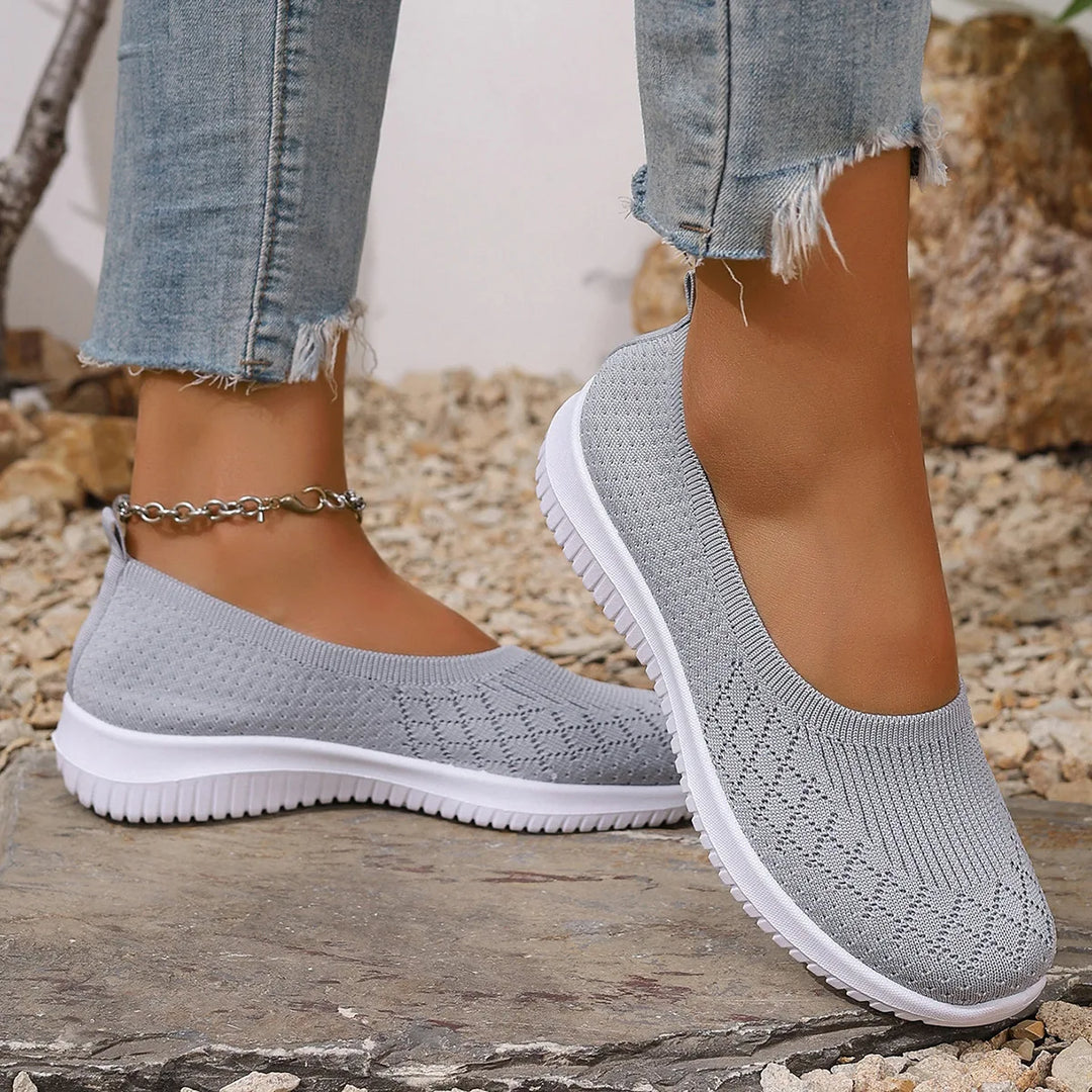 Sofia - Anti-Slip Breathable Slip-Ons
