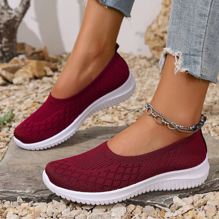 Sofia - Anti-Slip Breathable Slip-Ons