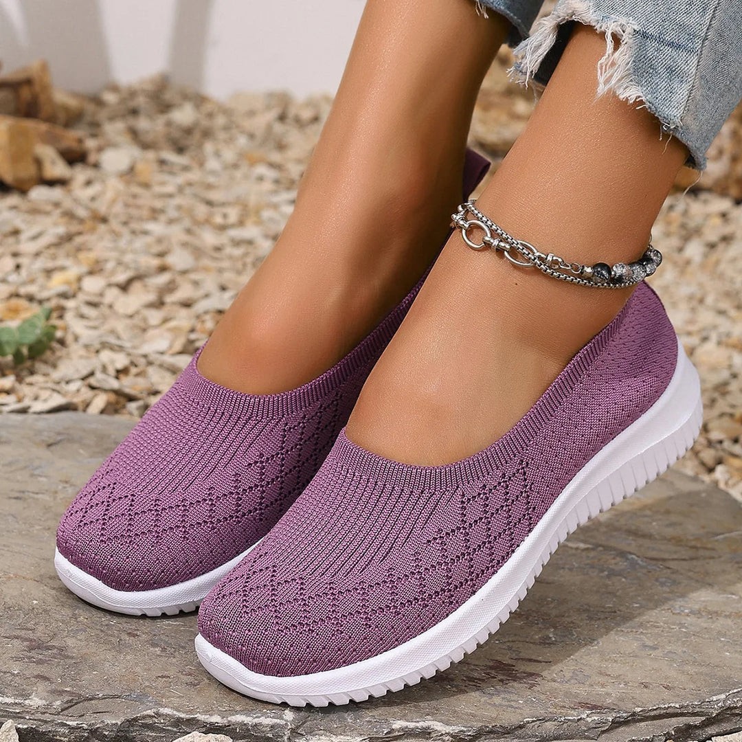 Sofia - Anti-Slip Breathable Slip-Ons