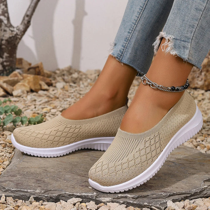 Sofia - Anti-Slip Breathable Slip-Ons