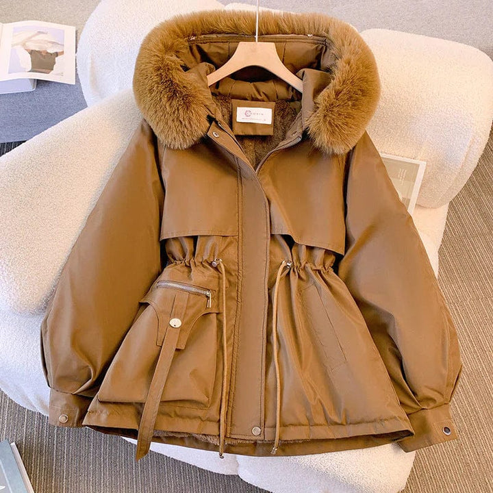 Cherry | Stylish Spring Fur Coat