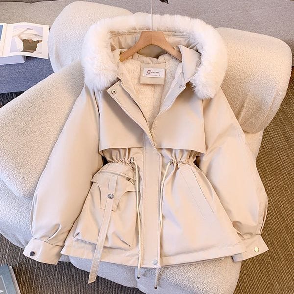 Cherry | Stylish Spring Fur Coat