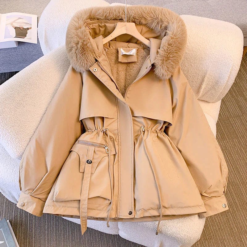 Cherry | Stylish Spring Fur Coat
