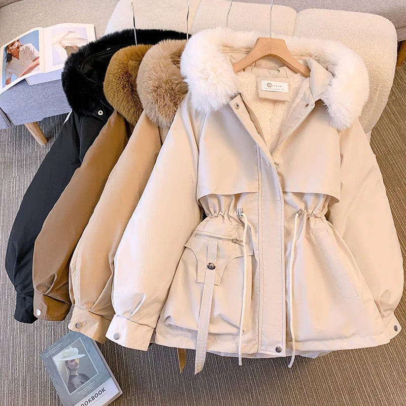 Cherry | Stylish Spring Fur Coat