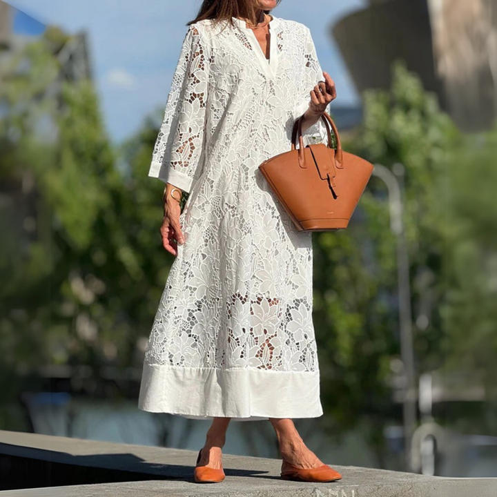 Juliet™ | Elegant Cotton Summer Dress
