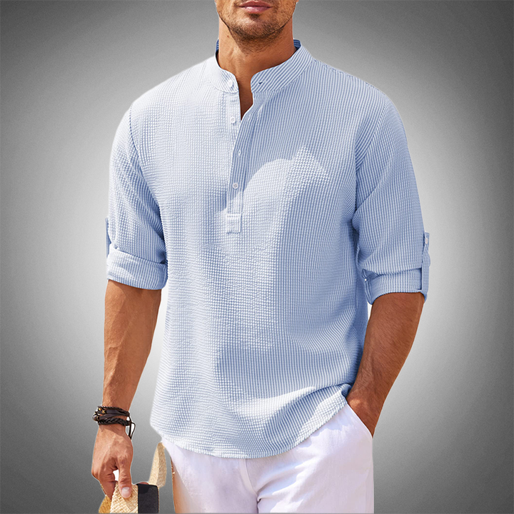 Richard | Stylish Casual Comfort Henley Shirt