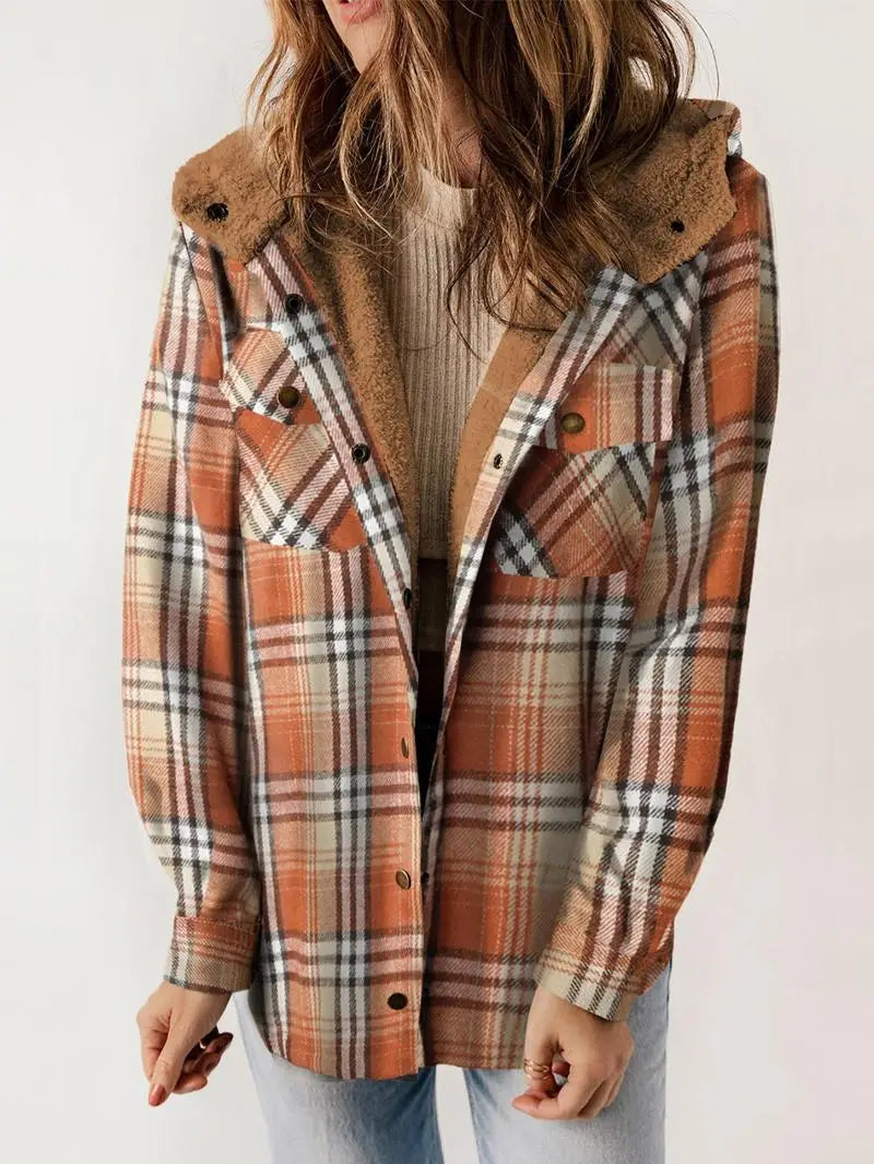 Wooly | Cozy Plaid Fleece-Lined Jacket