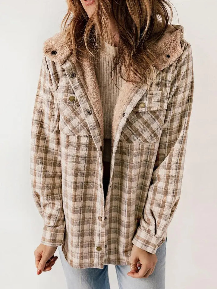 Wooly | Cozy Plaid Fleece-Lined Jacket
