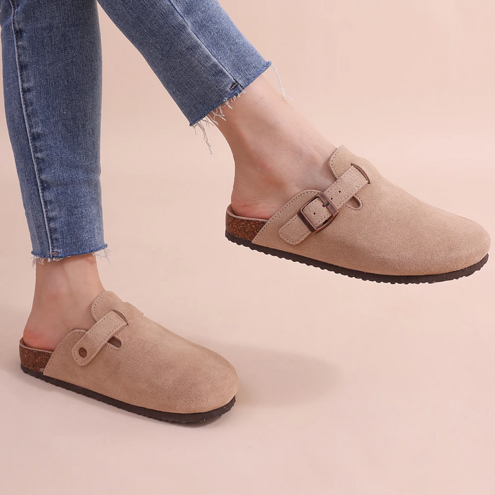 Brooklyn™ | Stylish Slip-On Cork Sandals